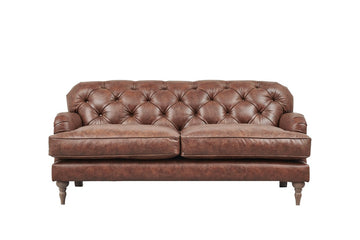 Earl | 3 Seater Sofa | Vintage Chestnut