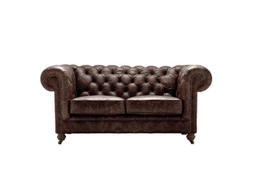 Grand Chesterfield | 2 Seater Sofa | Vintage Rosewood