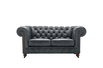 Grand Chesterfield | 2 Seater Sofa | Vintage Slate