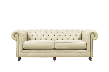 Grand Chesterfield | 3 Seater Sofa | Milton Stone