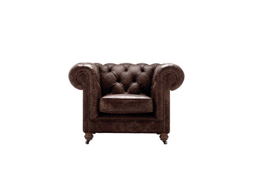 Grand Chesterfield | Club Chair | Vintage Rosewood