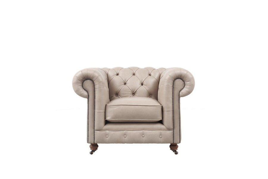 Grand Chesterfield | Club Chair | Milton Stone