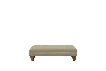 Grosvenor | Plain Bench Footstool | Orly Natural