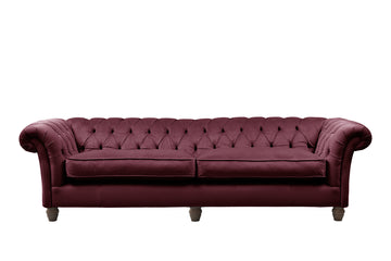 Grosvenor | 4 Seater Sofa | Opulence Shiraz