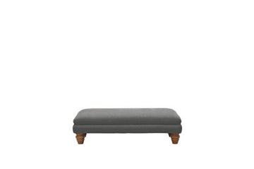 Grosvenor | Plain Bench Footstool | Opulence Granite