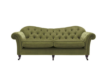 Hampton | 3 Seater Sofa | Opulence Olive Green