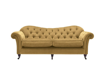 Hampton | 3 Seater Sofa | Opulence Saffron