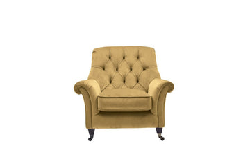 Hampton | Highback Chair | Opulence Saffron