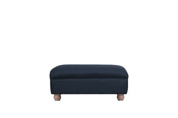 Woburn | Footstool | Pavilion Indigo