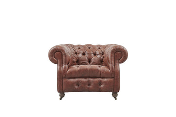 Lincoln | Club Chair | Vintage Chestnut