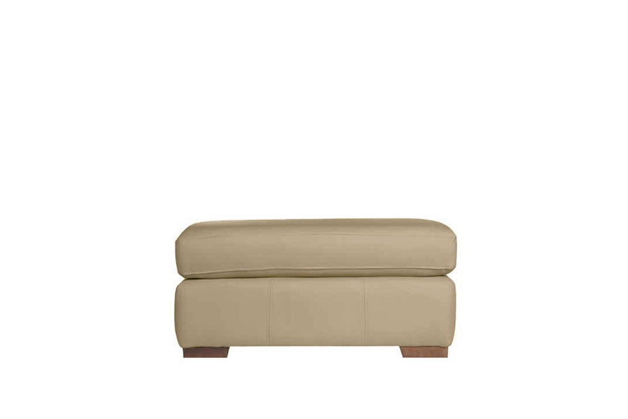 Mezzo | Small Footstool | Softgrain Cream