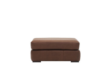 Mezzo | Small Footstool | Softgrain Tabac