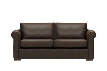 Scala | 3 Seater Leather Sofa | Softgrain Mocha