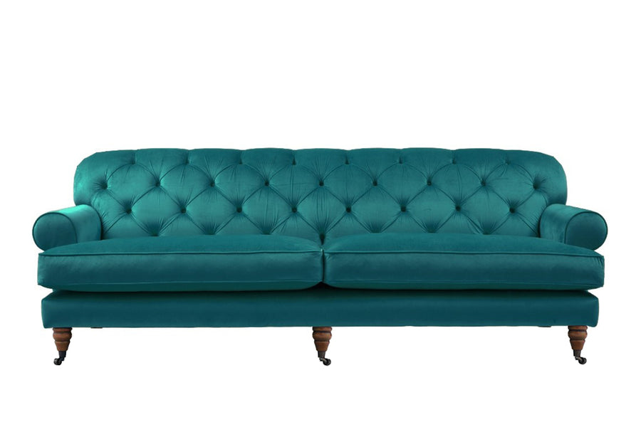 Mia | 4 Seater Sofa | Opulence Teal
