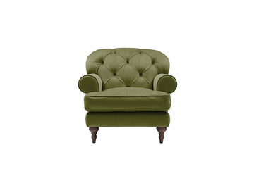 Mia | Armchair | Opulence Olive Green