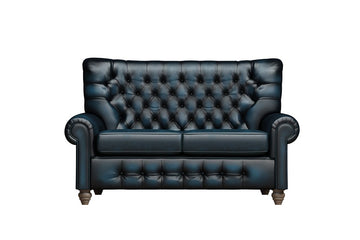 Monk | 2 Seater Sofa | Antique Blue