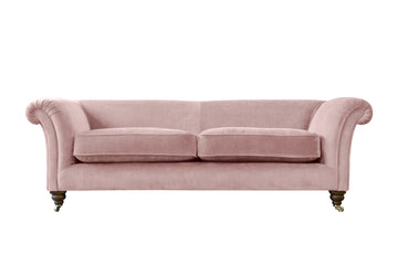 Morgan | 3 Seater Sofa | Manolo Dusky Pink