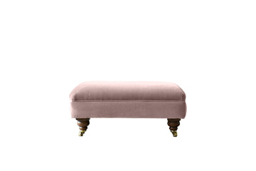 Morgan | Bench Footstool | Manolo Dusky Pink