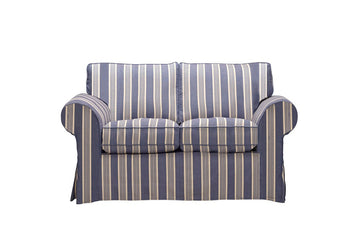Newport | 2 Seater Sofa | Capri Blue Stripe