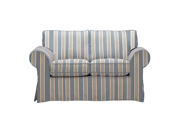 Newport | 2 Seater Sofa | Capri Grey Stripe
