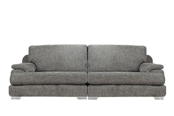 Marino | 4 Seater Sofa | Hopsack Platinum