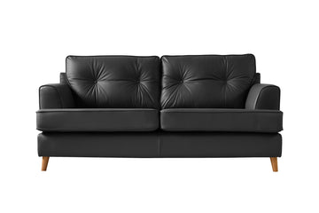 Poppy | 3 Seater Sofa | Softgrain Black