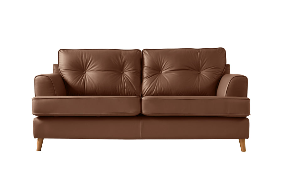 Poppy | 3 Seater Sofa | Softgrain Tan