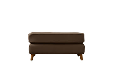 Poppy | Large Footstool | Softgrain Mocha