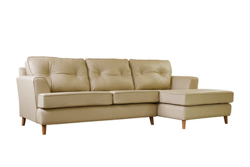 Poppy | Chaise Sofa Option 1 | Softgrain Cream