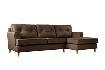 Poppy | Chaise Sofa Option 1 | Softgrain Mocha