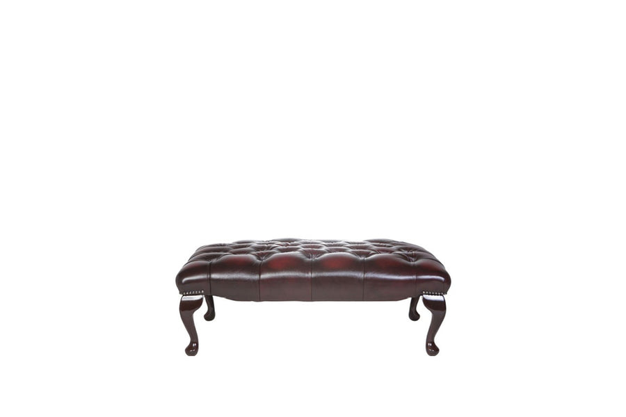 Cuscini Chesterfield In Velluto Riccio Con Dettagli A Strass - 23x23 Cm, Rosso