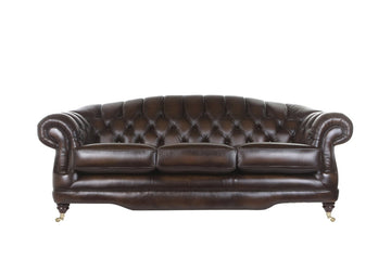 Regent | 3 Seater Sofa | Antique Brown