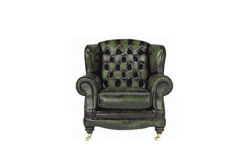 Regent | Highback Chair | Antique Green