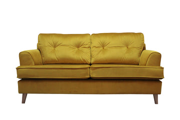 Poppy | 3 Seater Sofa | Opulence Saffron