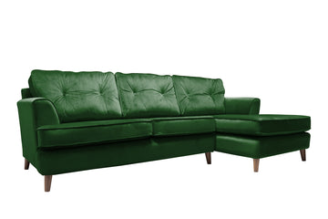 Poppy | Chaise Sofa Option 1 | Opulence Emerald