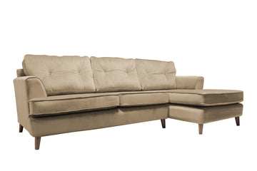 Poppy | Chaise Sofa Option 1 | Opulence Mink