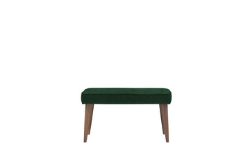 Poppy | Footstool | Opulence Emerald