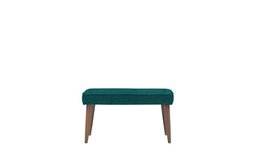 Poppy | Footstool | Opulence Teal