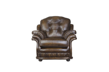 Senator | Highback Chair | Antique Gold
