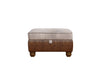 Wilmington | Storage Footstool | Vintage Chestnut/Oatmeal