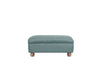 Woburn | Footstool | Orly Teal