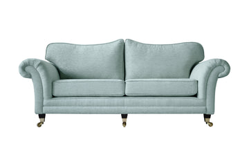 Windsor | 3 Seater Sofa | Stanway Herringbone Aqua