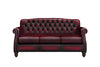 Victoria | 3 Seater Sofa | Antique Red