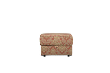 Woburn | Storage Stool | Brecon Damask Terracotta